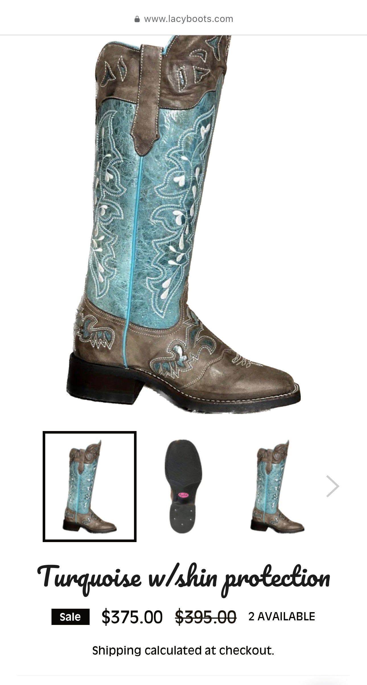 Size 9 Lacy Boots