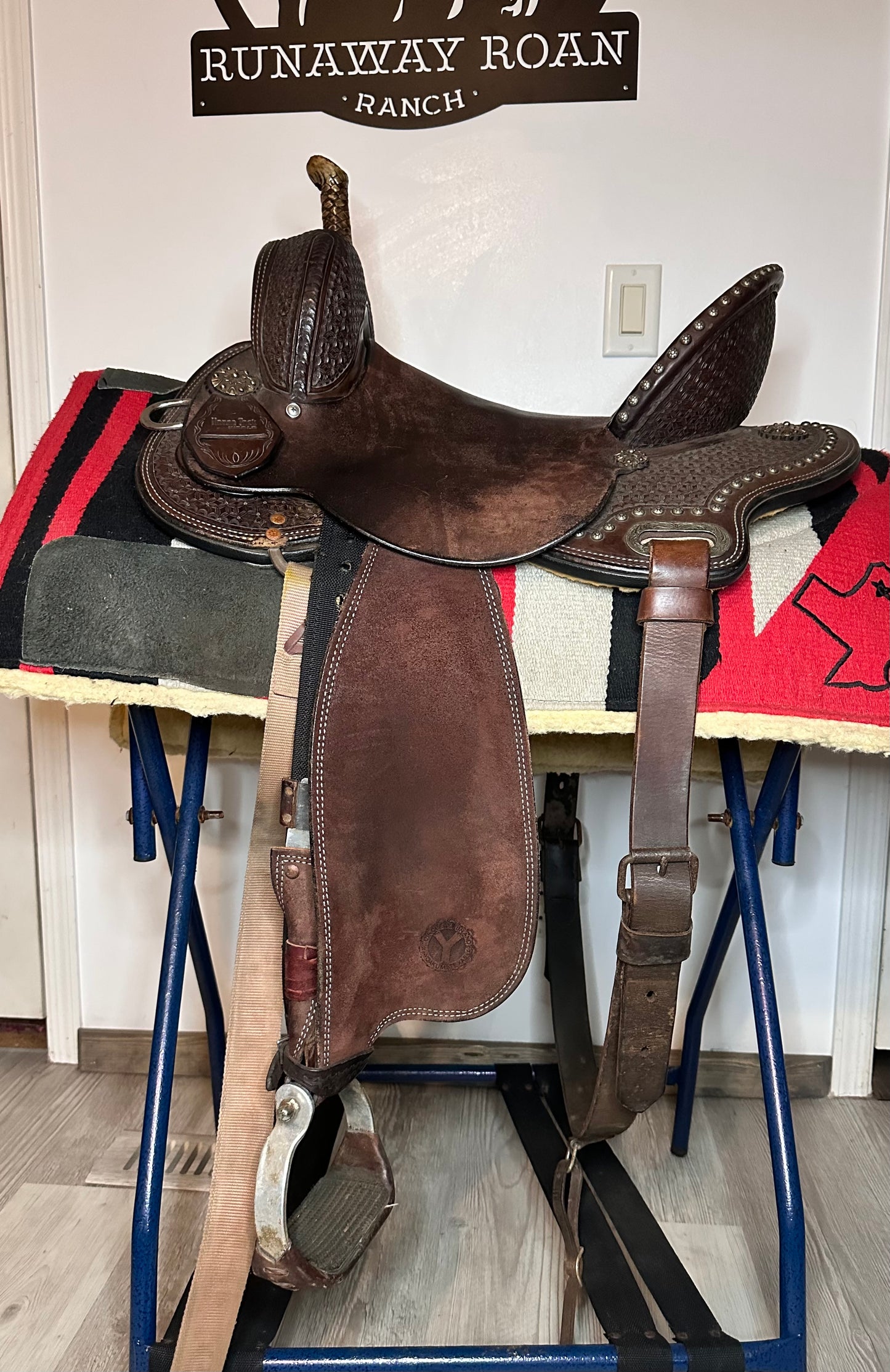 15” Circle Y HTW barrel saddle