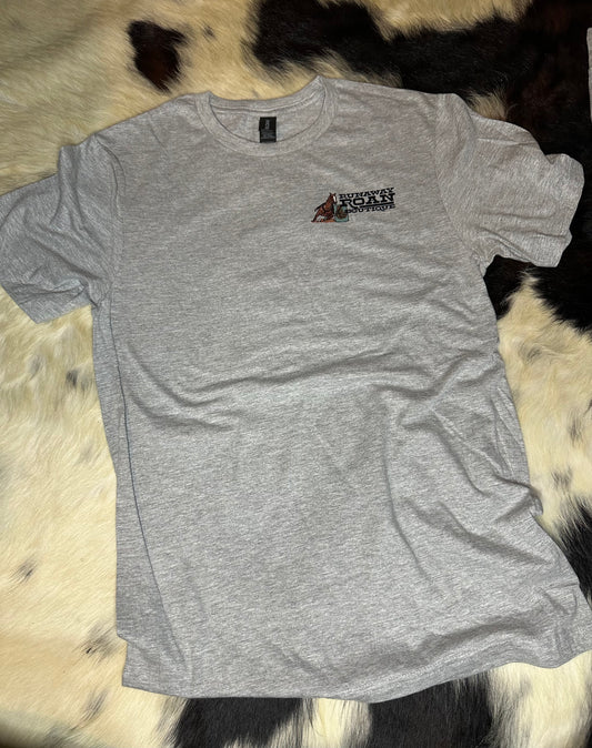Logo gray tee