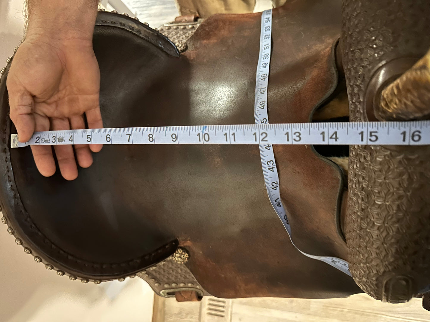 15” Circle Y HTW barrel saddle