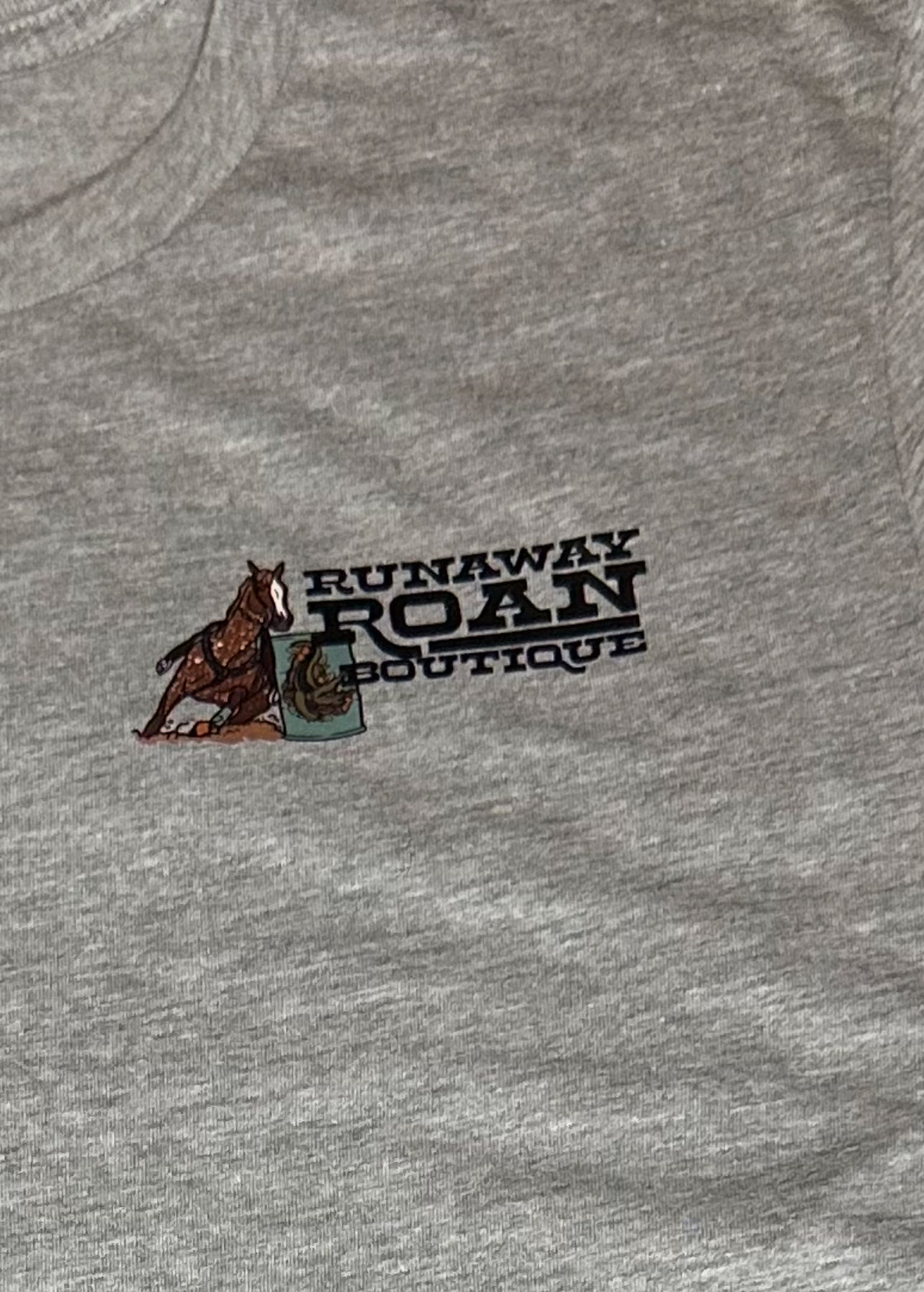 Logo gray tee