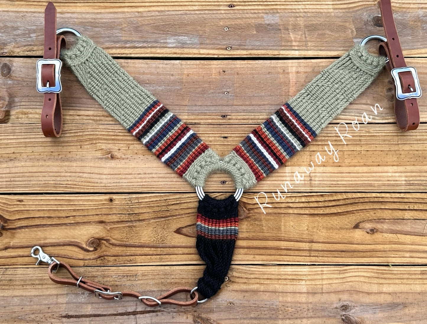 Harvest serape breast collar